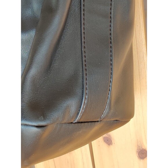 Max Studio Shoulder Bag Slouch Soft Black Hobo Style Purse, Handbag Approx 14X11 - Picture 5 of 11